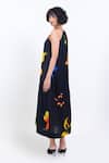 Shop_Pop Sugar_Black Silk Halter Neck Floral Print Maxi Dress _at_Aza_Fashions