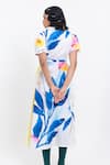 Shop_Pop Sugar_Multi Color Cotton Collared Floral Print Midi Dress _at_Aza_Fashions
