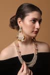 Buy_Dugran By Dugristyle_Brown Chestnut Charm Gold-plated Necklace _Online_at_Aza_Fashions