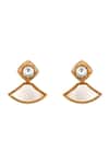 Buy_HRISHA_Gold Plated Pearls Antique Mother Of Jewelry Set _Online_at_Aza_Fashions