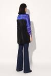 Buy_Linetribe__Pink Viscose, Satin Collared Purple Designer Shirt _Online_at_Aza_Fashions
