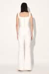 Shop_Linetribe__White Denim Square Neck Corset Top _at_Aza_Fashions