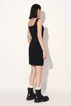 Buy_Linetribe__Blue Denim Square Neck Dress _Online_at_Aza_Fashions