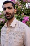 Shop_Asuka_Beige Chinon Embroidery Nomadic Tapestry Shirt 