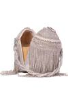 Buy_House Of Kosha_Silver Rhinestones Glitz Bucket Bag _Online_at_Aza_Fashions