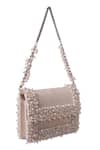 House Of Kosha_Ivory Pearls Embellished Clutch _Online_at_Aza_Fashions