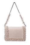 Buy_House Of Kosha_Ivory Pearls Embellished Clutch _Online_at_Aza_Fashions