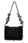 Shop_House Of Kosha_Black Crystals Elana Suede Mini Clutch Bag _Online_at_Aza_Fashions