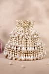 Shop_House Of Kosha_Gold Pearls Embellished Potli _at_Aza_Fashions