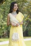 Shop_House Of Kosha_Ivory Pearls Embellished Potli _Online_at_Aza_Fashions