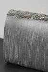Buy_The Purple Sack_Gray Beads Designer Grey Silver Handcrafted Clutch _Online_at_Aza_Fashions