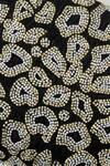 Shop_The Purple Sack_Black Beads, Embroidery, Sequins Animal Illuzion Clutch _Online_at_Aza_Fashions