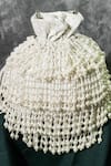 Shop_The Purple Sack_White Pearls Ponanza Potli _Online_at_Aza_Fashions