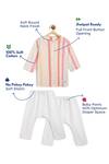 Buy_Tiber Taber_Pink Cotton Multi Color Striped Kurta And Pyjama Set _Online_at_Aza_Fashions