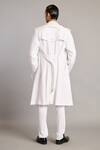 Shop_Siddartha Tytler_White Microfiber Formal Pant _at_Aza_Fashions
