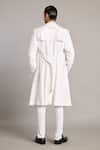 Shop_Siddartha Tytler_White Microfiber Crystal Rope Shirt _at_Aza_Fashions