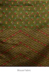 Shop_Torani_Green Silk Tassels Floral Embroidered Saree _Online_at_Aza_Fashions