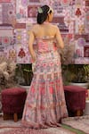 Shop_Ankur J_Multi Color Silk Sequins V-neck Dola Embroidered Lehenga Set _at_Aza_Fashions