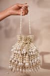 Buy_House Of Kosha_Gold Pearls Embellished Potli _at_Aza_Fashions