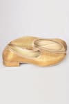 Buy_Arihant Rai Sinha_Gold Brocade Jutti _Online_at_Aza_Fashions