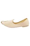 Buy_Arihant Rai Sinha_Beige Winged Tip Juttis _Online_at_Aza_Fashions