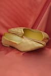 Arihant Rai Sinha_Beige Brocade Paisley Woven Juttis _Online_at_Aza_Fashions