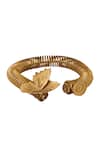 Buy_AK-OK_Gold Plated Flamingo Love Bracelet _at_Aza_Fashions