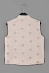 Buy_Little Brats_Pink Cotton, Silk, Muslin Zari, Embroidery Powder Kurta Set 