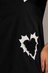 Buy_That Thing You Love_Black Cotton Beads Square Neck Mio Amore Designer Dress 