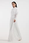 Buy_Deme By Gabriella_White Open Neck Designer Valeria Dress _Online_at_Aza_Fashions