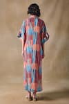 Shop_Pocketful Of Cherrie_Collared Hand Drawn Stripe Button Down Dress _at_Aza_Fashions