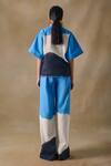Shop_Pocketful Of Cherrie_Blue Washed Straight Trousers _at_Aza_Fashions