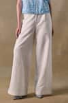 Shop_Pocketful Of Cherrie_White Asilah Straight Trousers _at_Aza_Fashions
