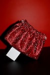 Shop_Be Chic_Red Chic Crystal Potli Bag _at_Aza_Fashions