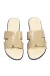 Shop_Domani_Beige Hades Designer Leather Slippers _at_Aza_Fashions