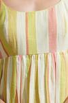 Buy_Dressfolk_Multi Color Cotton Scoop Neck Striped Dress 