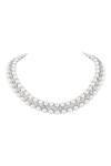 Shop_Prihan Luxury Jewelry_White Pearls Necklace And Earring Set _Online_at_Aza_Fashions