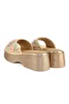 Shop_Anaar_Multi Color Embroidery, Beads Vanessa Sandals _at_Aza_Fashions