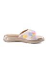 Shop_Anaar_Sequins Multi Color Embellished Islander Sandals _Online_at_Aza_Fashions