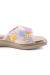 Anaar_Sequins Multi Color Embellished Islander Sandals _at_Aza_Fashions