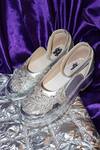 Shop_Chal Jooti_Silver Starlit Shimmer Wedding Sneakers _Online_at_Aza_Fashions
