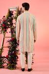 Shop_Kasbah_Georgette Mirrors, Embroidery Multi Coloured Work Kurta _at_Aza_Fashions