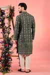 Shop_Kasbah_Black Georgette Embroidery Chikankari Designer Kurta _at_Aza_Fashions