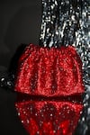 Buy_Be Chic_Red Chic Crystal Potli Bag _at_Aza_Fashions