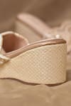 Around Always_Gold Embroidery, Beads Designer Ena Wedges _Online_at_Aza_Fashions
