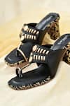 Shop_Around Always_Black Nehal Kolhapuri Designer Shoes _at_Aza_Fashions