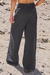 Shop_Dash And Dot_Black Cotton Organic Knitted Pants _Online_at_Aza_Fashions