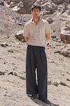 Buy_Dash And Dot_Black Cotton Organic Knitted Pants 