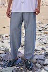 Shop_Dash And Dot_Blue Cotton Pinstripe Barrel Pant _Online_at_Aza_Fashions
