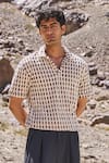 Buy_Dash And Dot_Multi Color Jacquard Polo T-shirt 